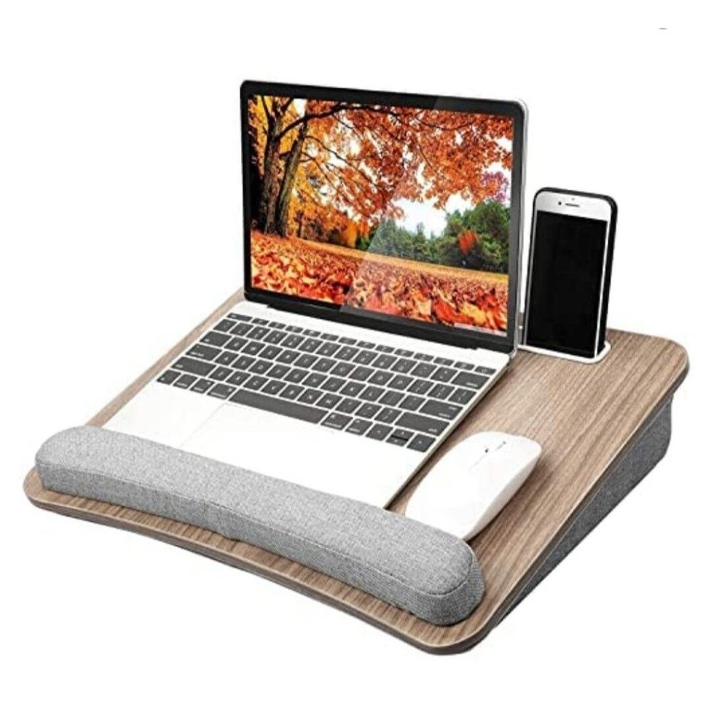 HUANUO Lap Laptop Desk - Portable Lap Desk with Pillow Cushion Fits up to 15....
